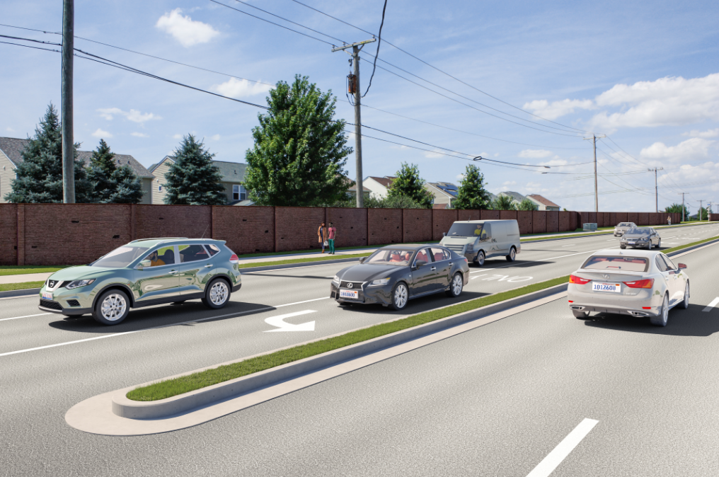 noise wall rendering